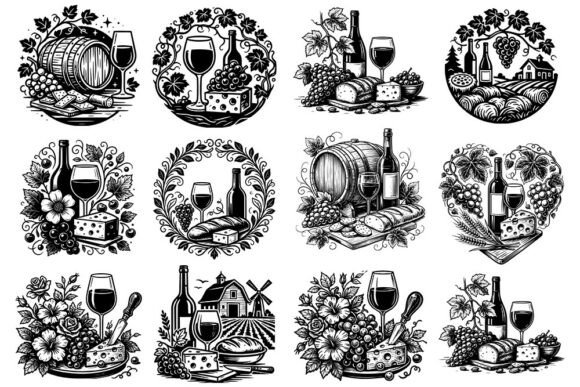 Download Wine Lover SVG Bundle, Vineyard Winery S - Wine lover svg Collection